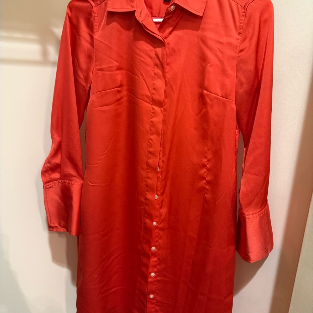 Banana Republic Bold Red Blouse